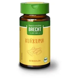 Brecht Kurkuma gemahlen im Glas bio