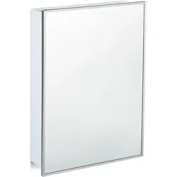 Relaxdays, Spiegelschrank, Spiegelschrank (40.50 x 12.50 x 56 cm)