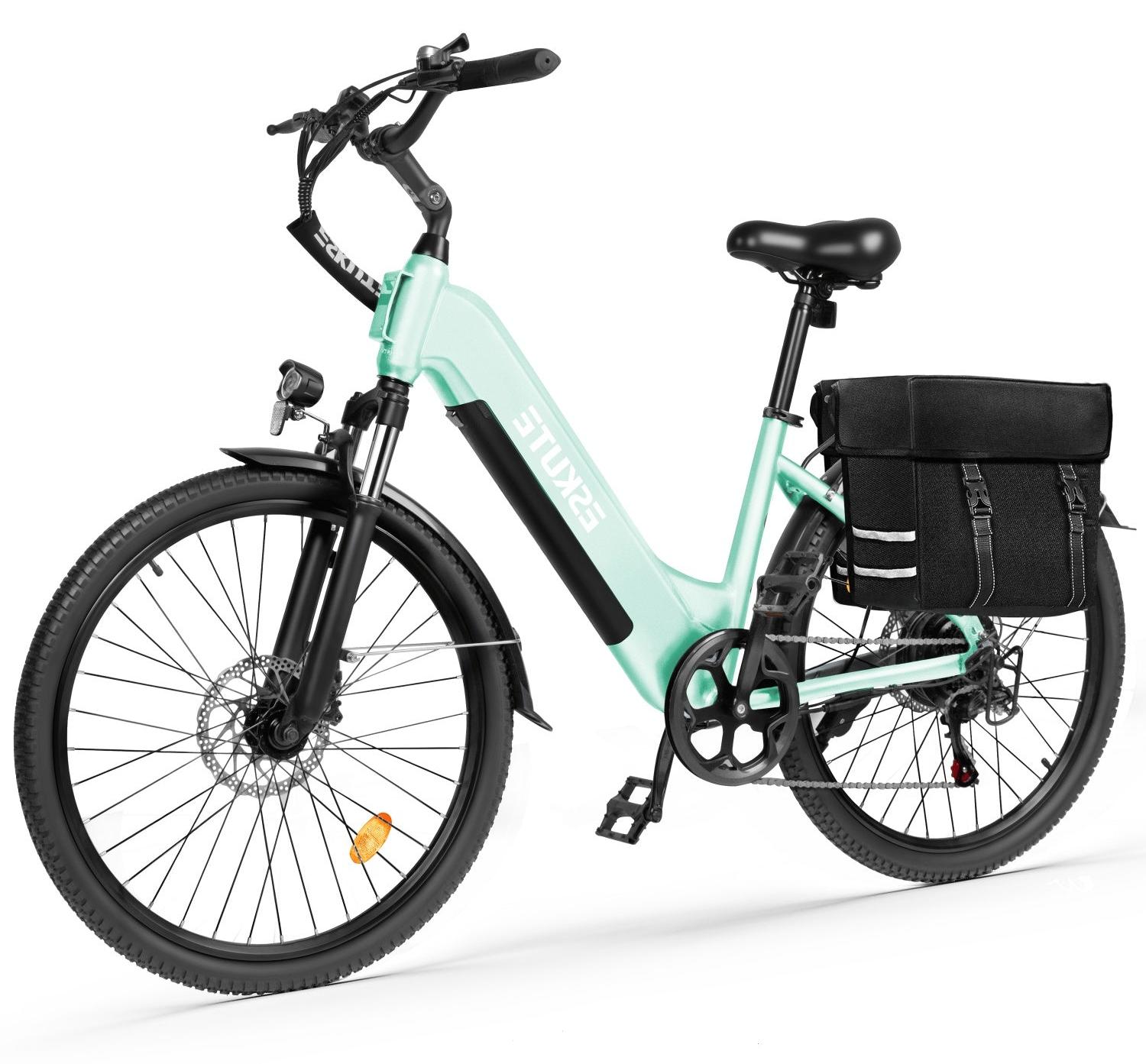 ESKUTE C202 Elektrofahrrad 250W 48V17.5Ah 26" - Grün