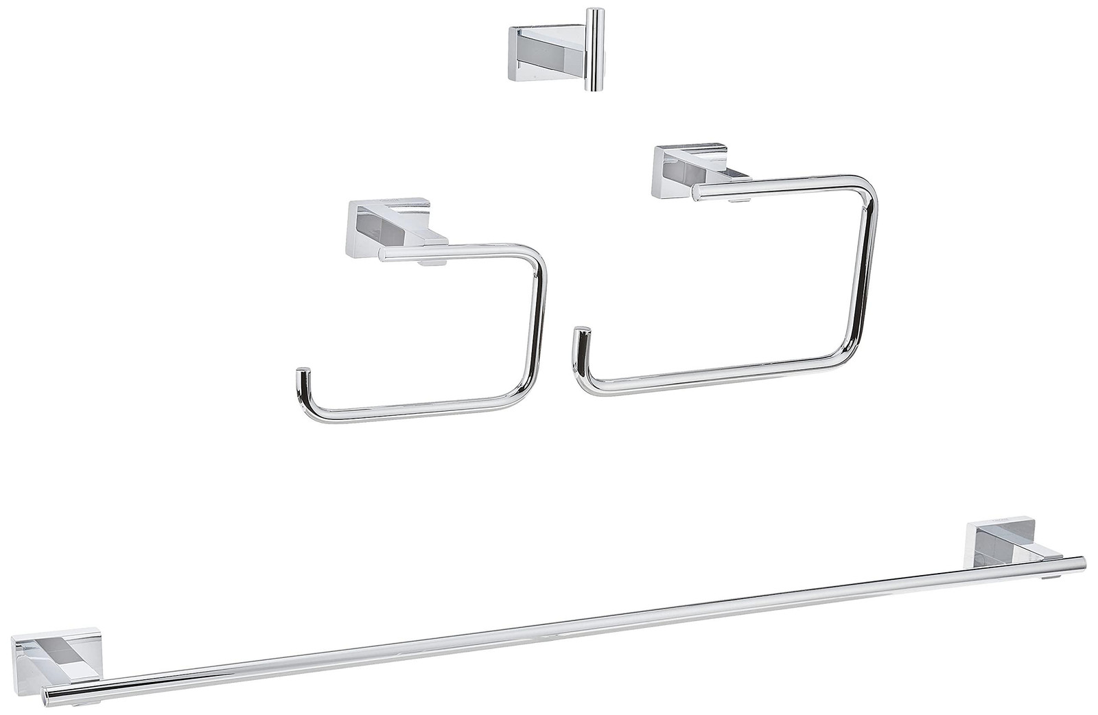 Grohe Essentials Cube 4-in-1 Accessoirepakket - Chroom