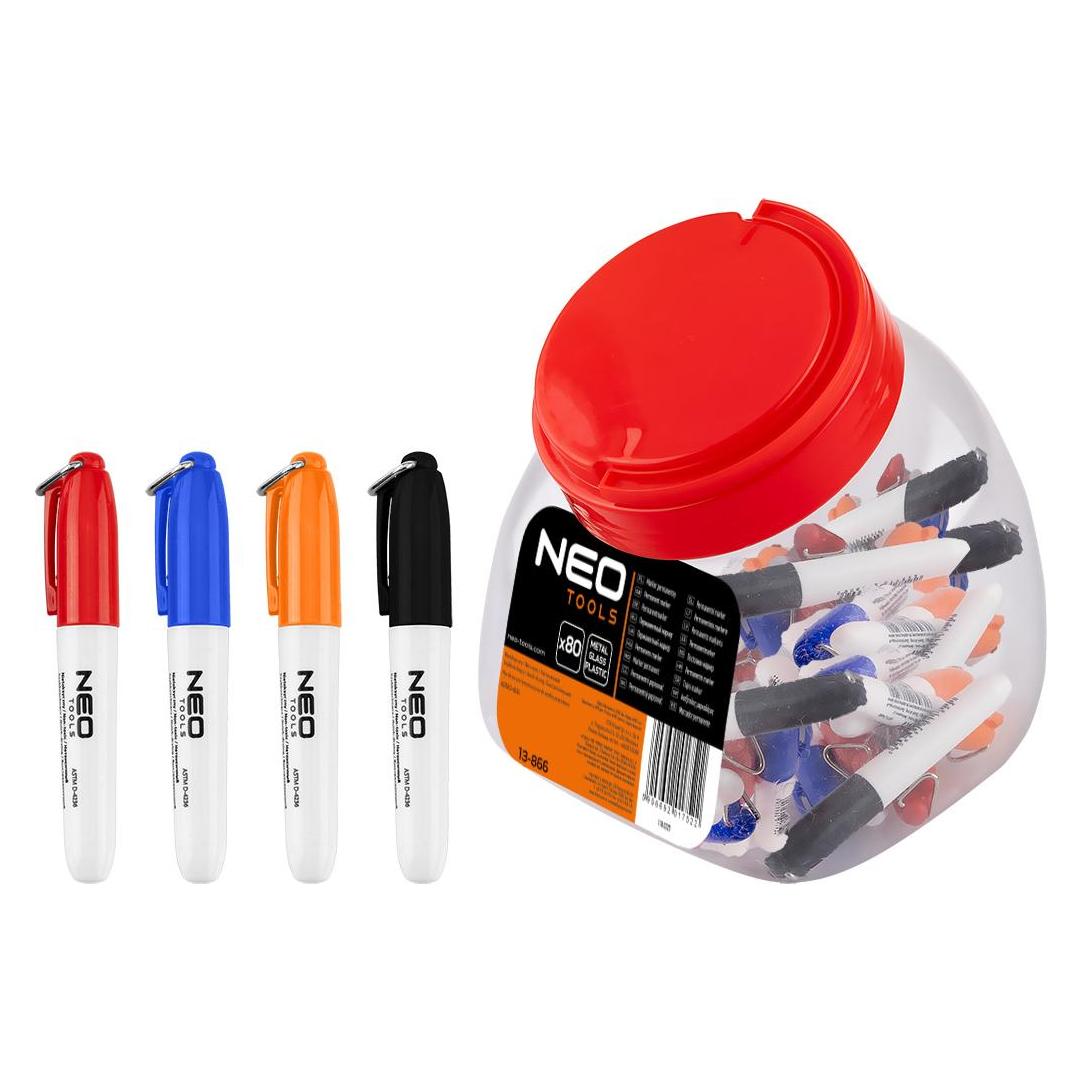 Topex Mini-Marker, 4 Farben, 80er-Packung. (80x) (60502439)