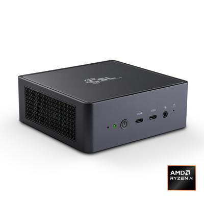 CSL Gaming-PC "VenomBox 8845 HS Windows 11 Pro", schwarz, Microsoft Windows 11 Pro (64 Bit), Radeon™ 780M, 16 GB RAM 4.000 GB SSD, Desktop-PCs