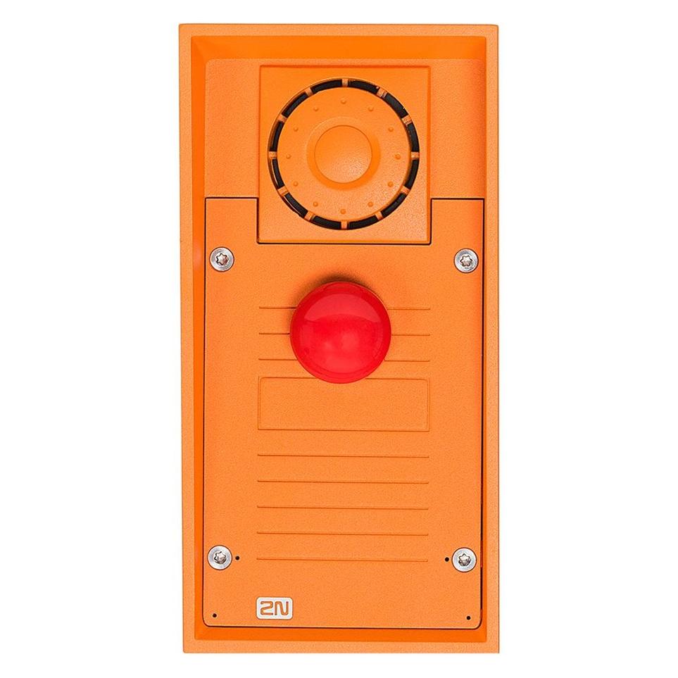 2N IP Türstation IP Safety 1 Nottaste, 10 W Lautsprecher (Ethernet, Kabelgebunden) (9152101MW)