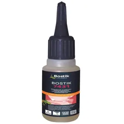Bostik 7431 Cyanacrylatklebstoff Sekundenkleber 500g Flasche farblos
