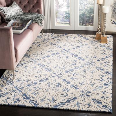 SAFAVIEH Handmade Blossom Letty Modern Floral Wool Rug