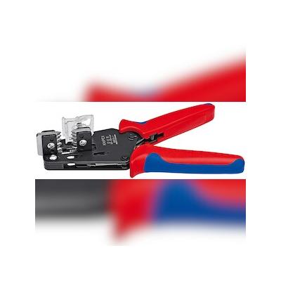 Knipex 12 12 10 Abisolierzange Blau, Rot