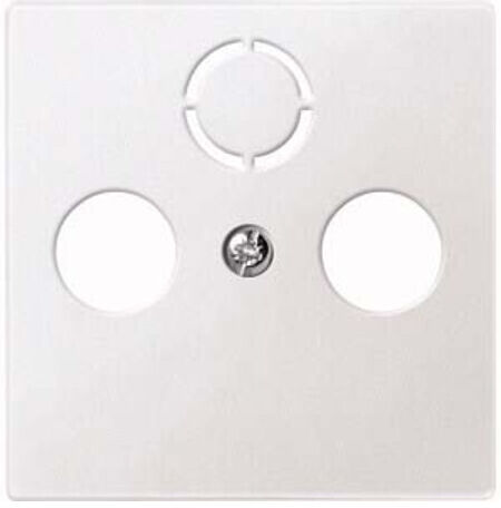 Merten Plaque centrale pws pour prise antenne 297519 (297519)
