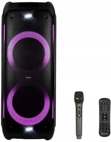 Tragbarer Lautsprecher Manta ATHOS SPK1001B300 - 90 W RMS, TWS, Mikrofon und LED