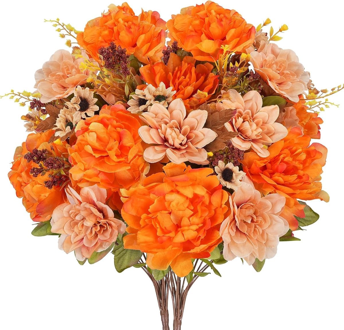 Herfst boeket kunstbloemen