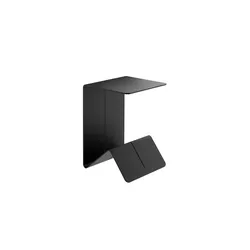 Eisenherz Beistelltisch   ¦ schwarz ¦ Maße (cm): B: 35 H: 60