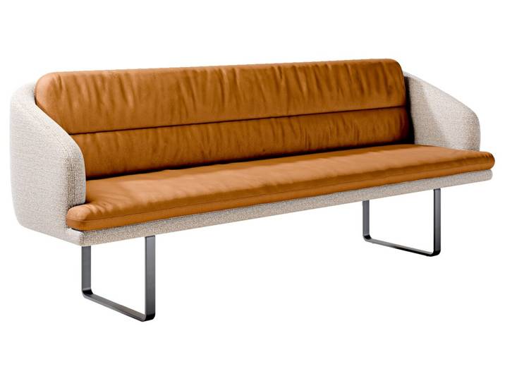 Dieter Knoll Sitzbank BURN, kupfer, Stoff