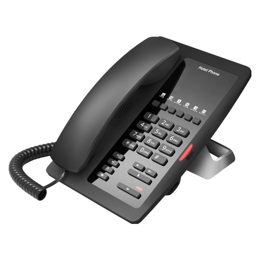 Fanvil Tischtelefon H3W Schwarz, SIP-Konten: 2 ×, PoE: Ja (H3W-Black)