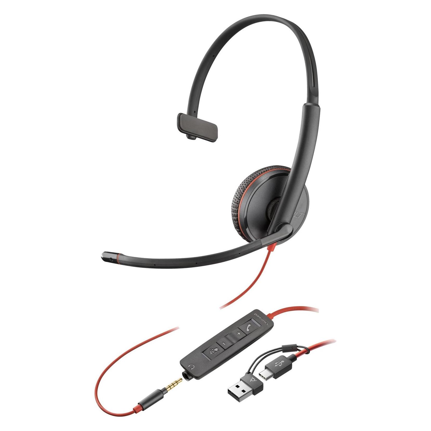 HP Poly Blackwire 3215 Monaural USB-C (Kabelgebunden, USB-C) (8X227A6)