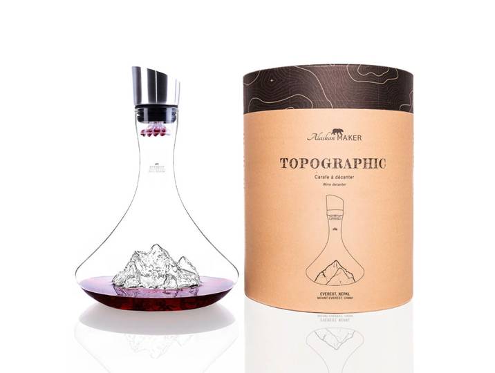 Carafe à décanter le vin mont everest