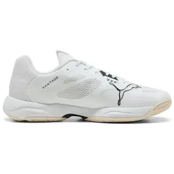 Puma, Herren, Hallenschuhe, Vantage Turbo 2 (45), Weiss, Schwarz