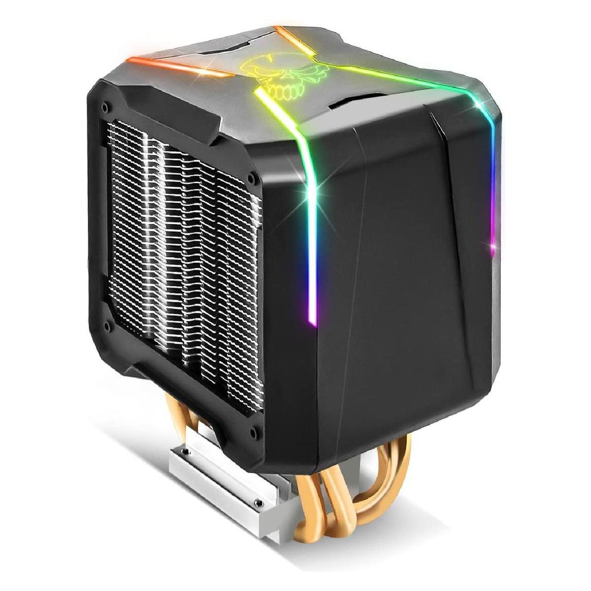 Spirit Of Gamer Ventilateur processeur AirCooler Pro RGB (Noir) (148 mm) (SOG-VR-RGB120A)