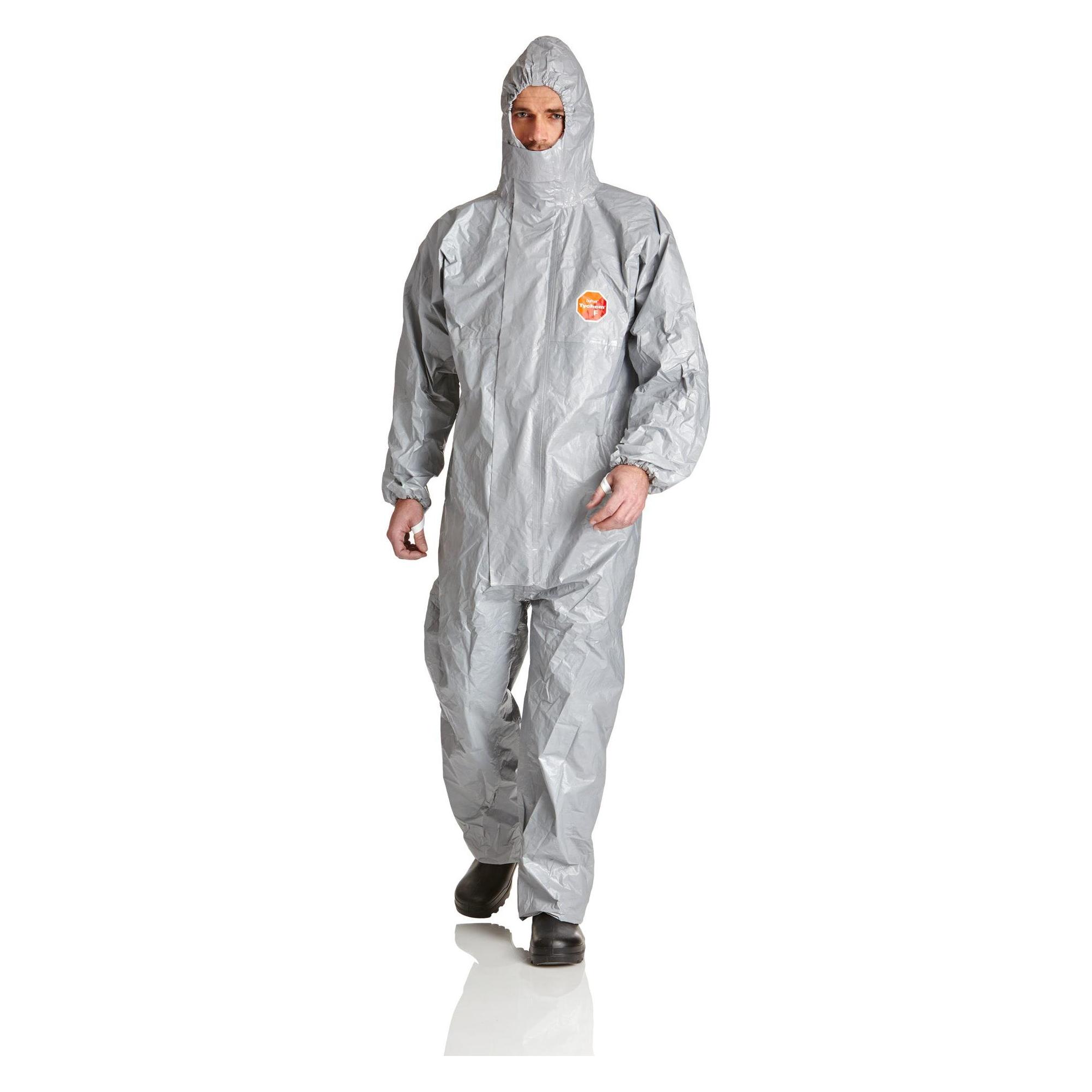 Dupont Schutzoverall Typ 3/4/5/6 Tychem 6000 F, grau, Unisex-Grösse: 3XL (3XL) (38732057)