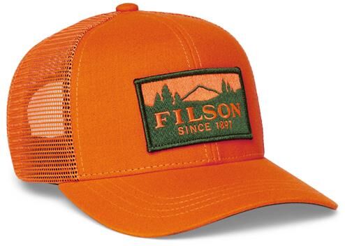 Filson Logger Mesh Cap, Blaze Orange