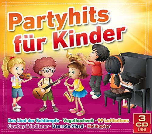 Various - Partyhits für Kinder (inkl. Das Lied der Schlümpfe, So a schöner Tag, Das rote Pferd, uvm.) - Preis vom 27.09.2026 03:53:48 h