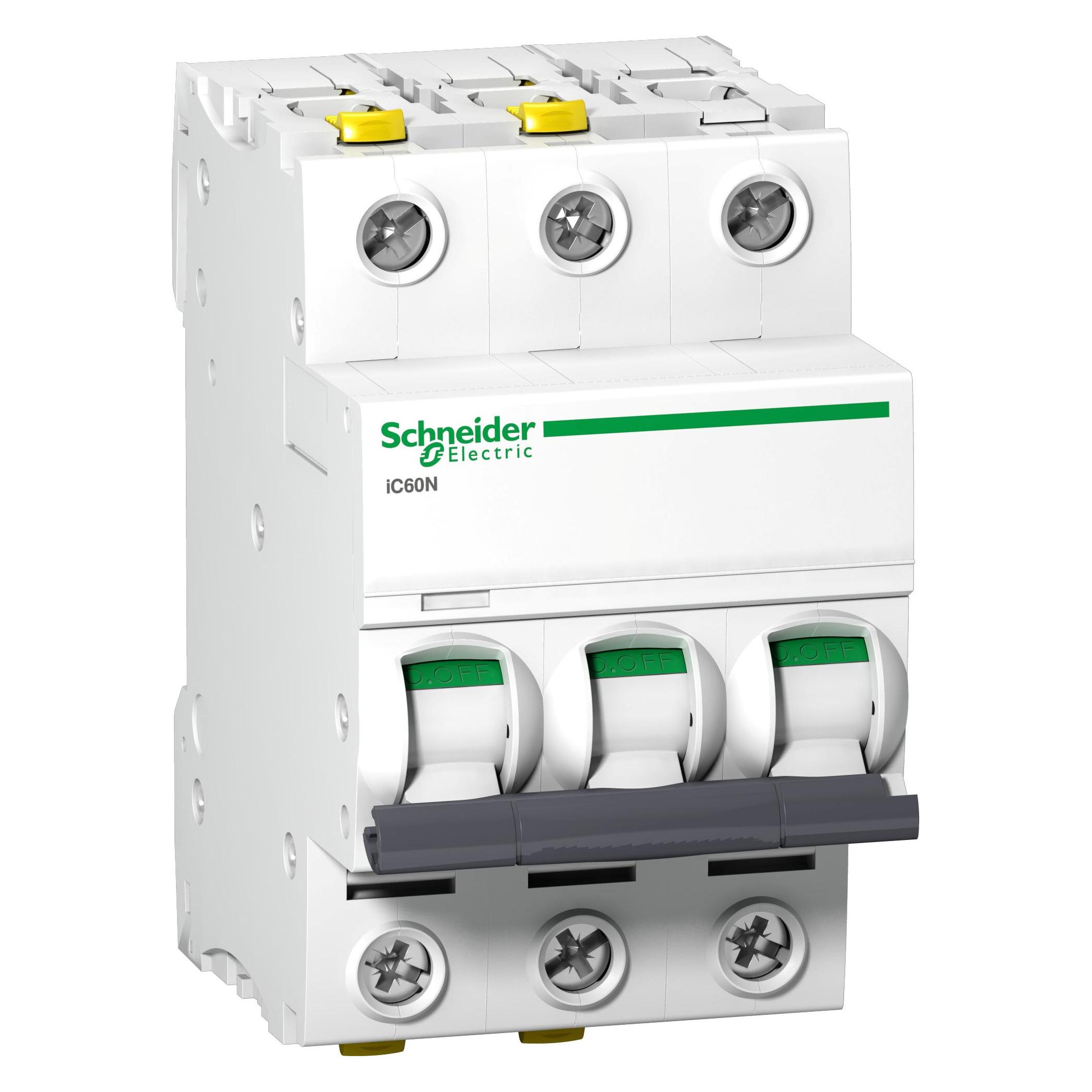 Schneider Electric Miniature circuit breaker 3P Stromunterbrecher (A9F03332)