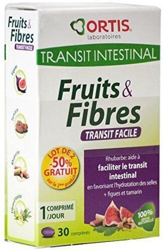 Ortis Fruta y Fibra 30 Comprimidos