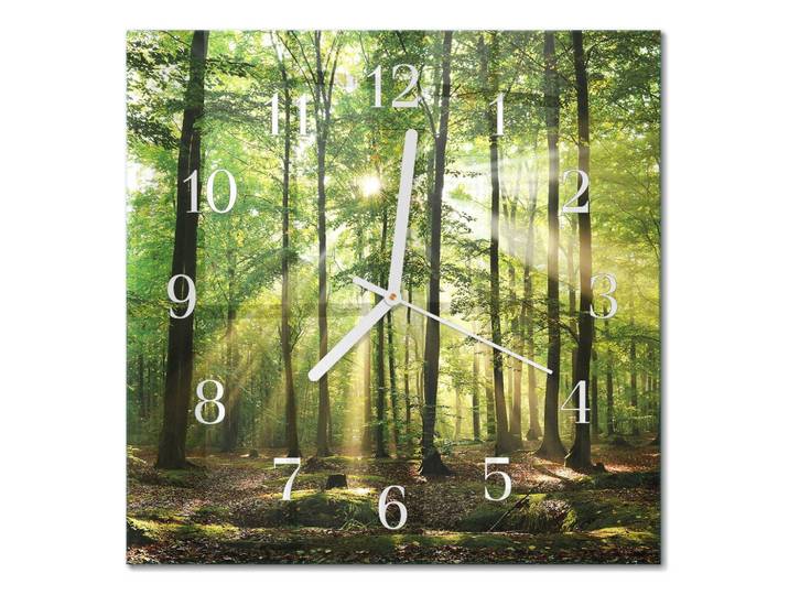 WANDUHR 30x30 cm - Waldnatur