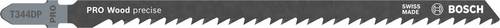 Bosch Accessories 2608665240 PRO Wood precise T344DP Stichsägeblatt, 152 mm, 25-tlg. 25St.