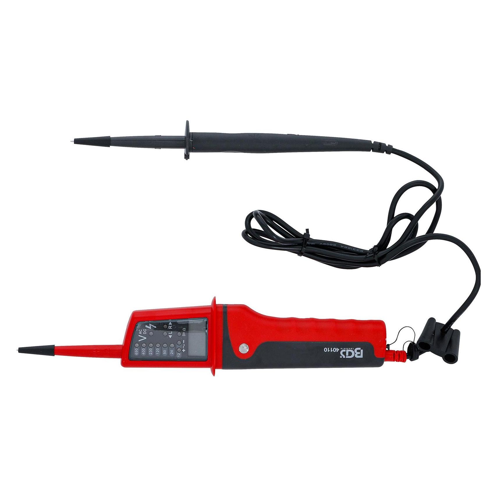 BGS Spannungsprüfer mit Digitalanzeige (Hand-Multimeter) (40110)