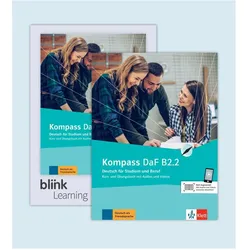 Kompass DaF B2.2 - Media Bundle, Sprachbücher von Friederike Jin, Klaus Mautsch, Ilse Sander, Daniela Schmeiser, Birgit Braun