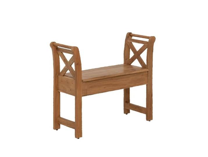 Petit banc en bois d'acacia Isolde