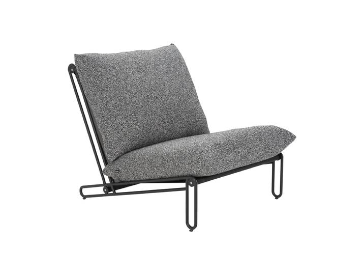 Brafab Fauteuil lounge Blixt Noir-teddy ant
