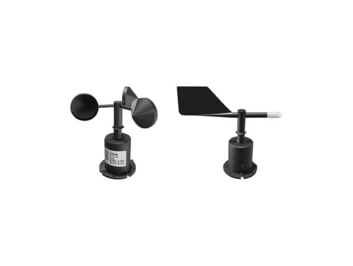 Windgeschwindigkeitssensor Wetterdetektor RS485 Impulse Drei Tassen(Polycarbonate RS485+16direct)