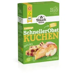 Bauck Mühle Schneller Obstkuchen bio