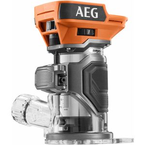 AEG Kantenfräse BOF18BL3-0, 4935493555, Akku, 18 V, 6mm, 6,35mm, mit Spannzange