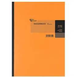 König & Ebhardt Kassenbuch Bruttoverbuchung A4 gelb, 21x29.7 cm