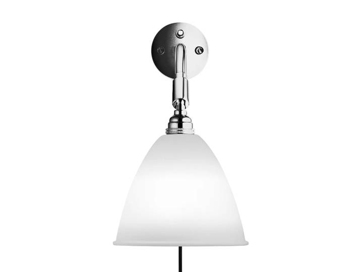GUBI Bestlite BL7 Wandleuchte Bone China / Chrom