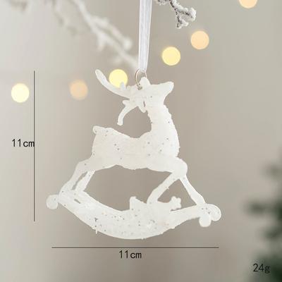 Modern Mode Marketplace Merry Christmas Natal Ornament, Angel Girl Pentacle Pendant, Christmas Tree Hanging Pendant, Deer Christmas Decoration style 16