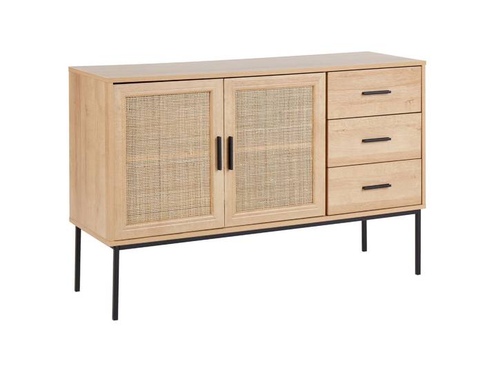 SIDEBOARD mit 2 Türen Hellbraun Pasco