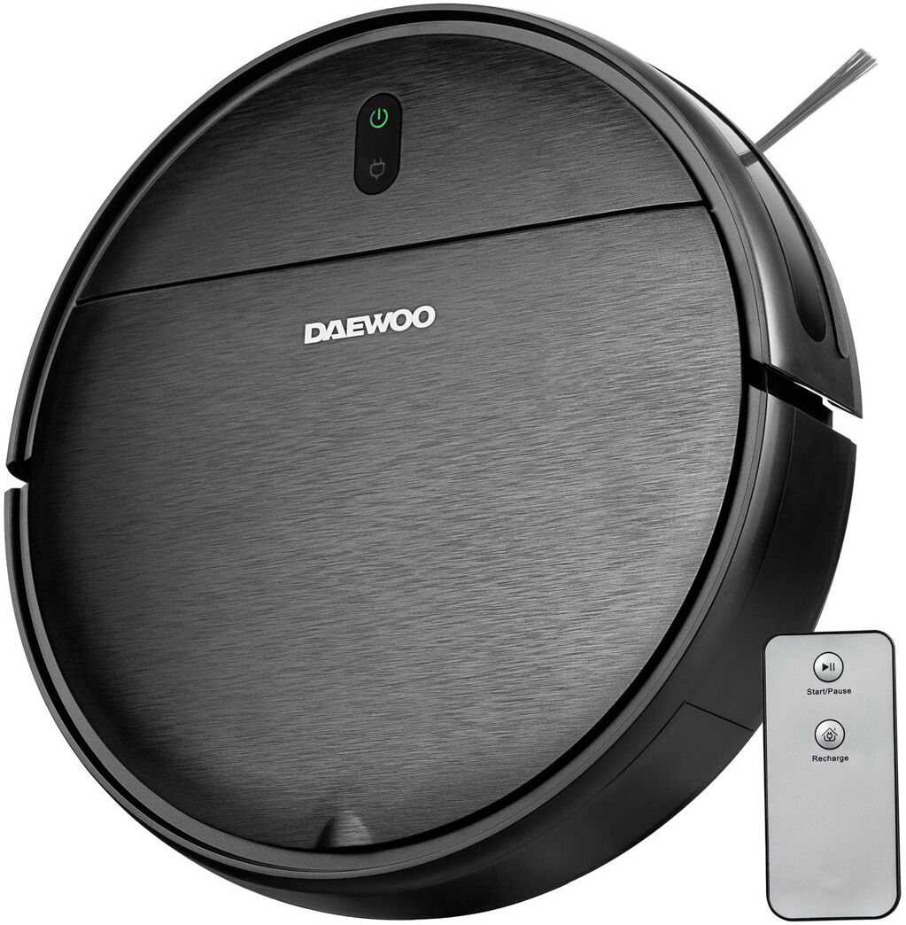 Daewoo Cyclone Freedom RoboVac 2000Pa Robot Vacuum Cleaner HEPA Self-Charging Black 2.2kg