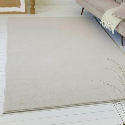 OTTO home "Lisbea" rechteckig 17 mm Höhe moderner dichter weicher Kurzflorteppich, Wohnzimmer, Schlafzimmer