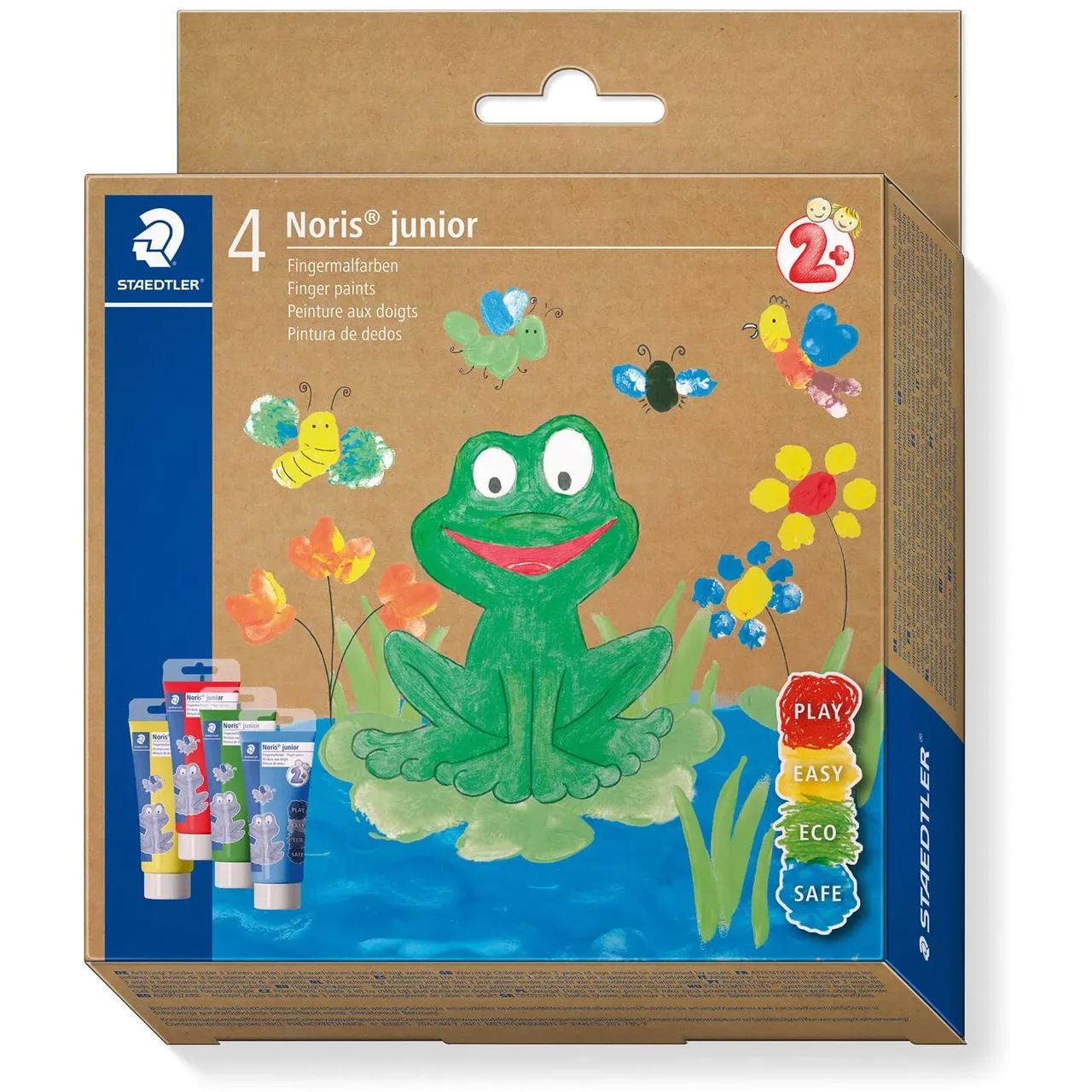 STAEDTLER Fingermalfarbe Noris junior 4er-Set retail