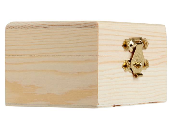 Holzbox Kiefer 8 × 5.5 × 4.5 cm