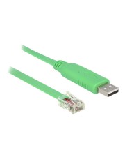 Delock Kabel USB / seriell M bis RJ-45 M 1.8 m grün (62960)