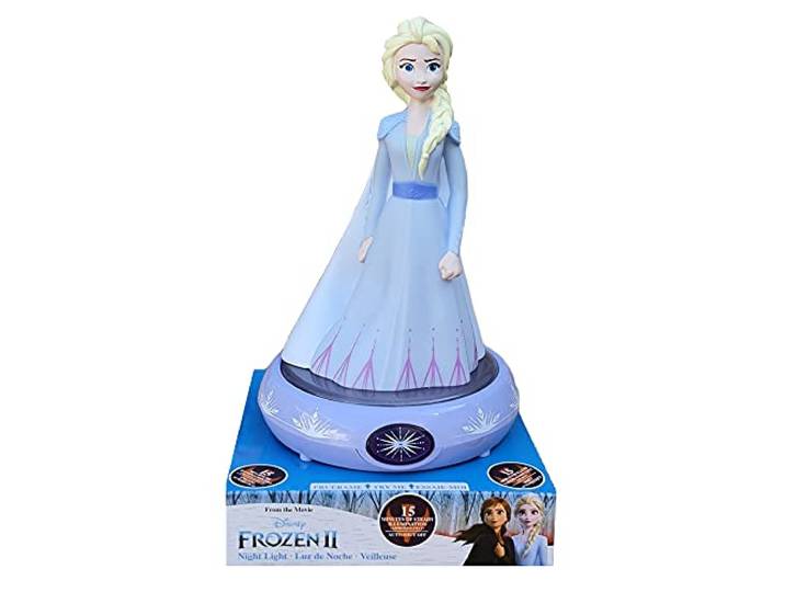 KIDS EUROSWAN SL Lampe 3D La Reine des Neiges II Disney Elsa - WD21656