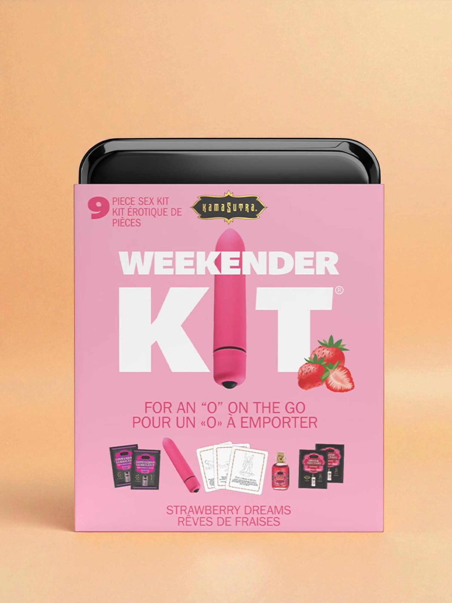 Kamasutra Weekender Kit Fraise Coffret cadeau