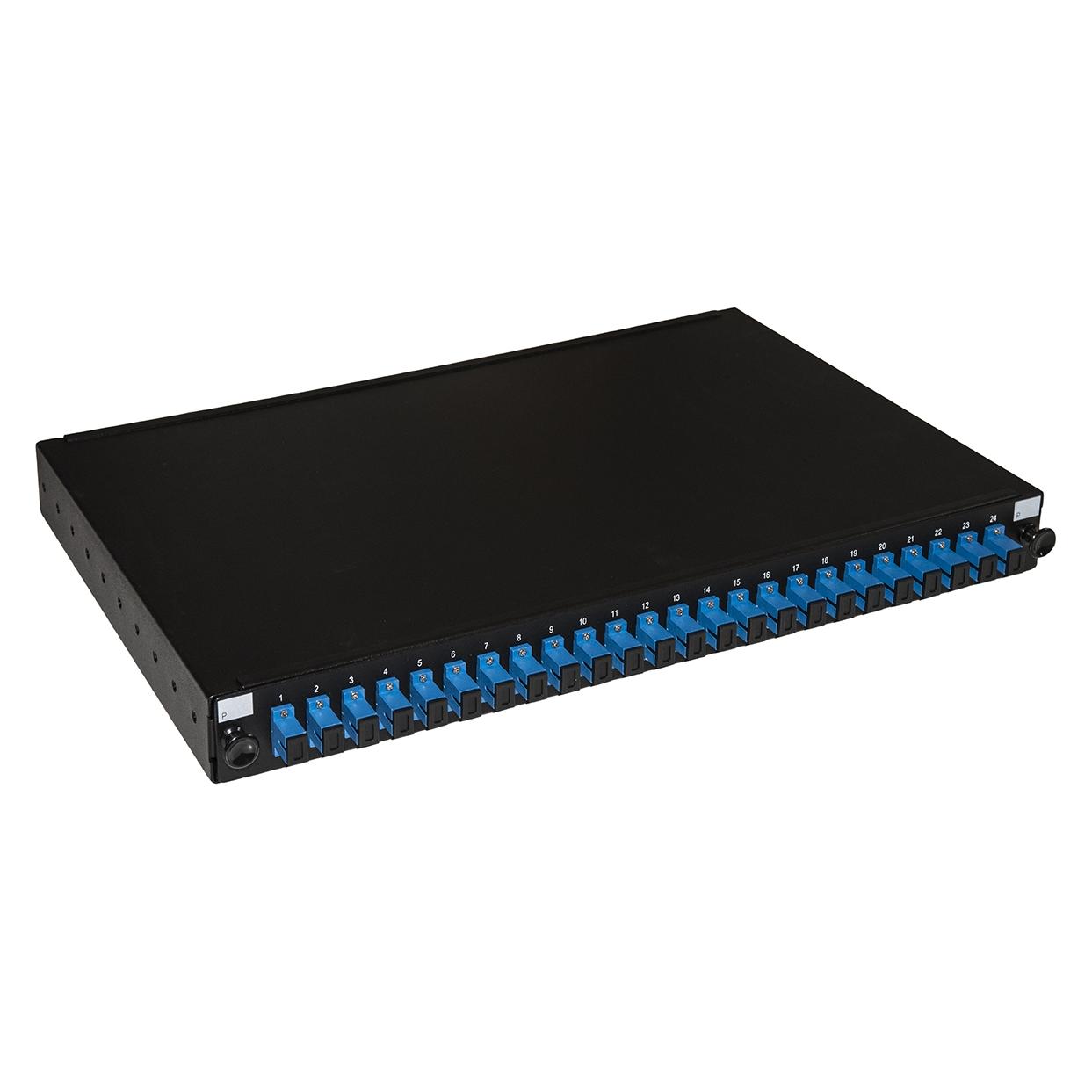 Link 19' Glasfaserpanel mit 24 (LK24FOSCSS)