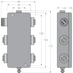 Turck PROFIBUS-PAIP67 JBBS-48SC-M413/EX