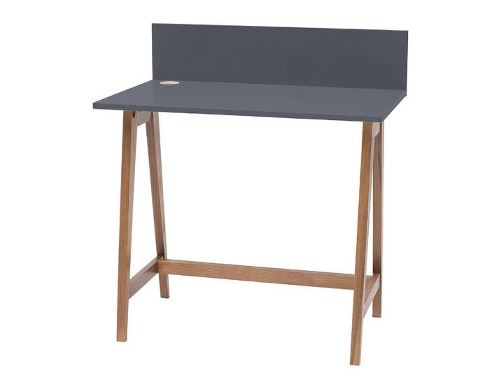 Bureau Ophelia 85cm Gris/Graphite