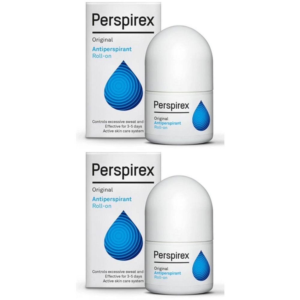 Perspirex Roll On Anti-Perspirant Deo x2 2x20 ml Roller