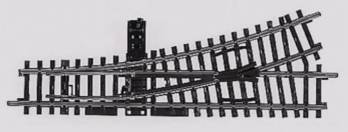 Märklin H0 K-Gleis (ohne Bettung) 2265 Weiche, links 168.9mm 2St.